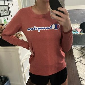 Champion long sleeve athletic top